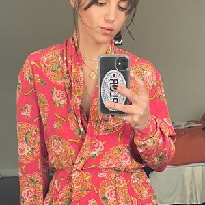 Vintage Dana Buchanan wrap dress